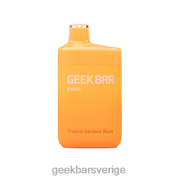 Geek Bar Electronic Cigarette - Geek Bar b5000 engångs ZNX2J38 tropisk regnbågsexplosion