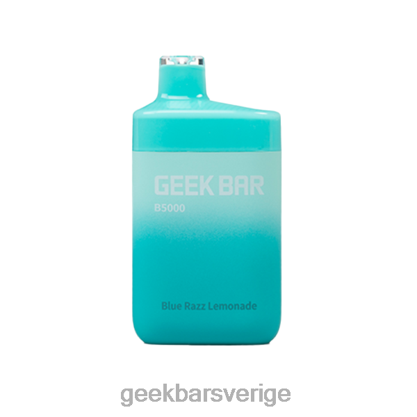 Geek Bar Store - Geek Bar b5000 engångs ZNX2J26 blå razz lemonad