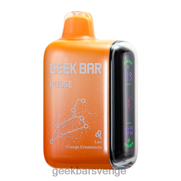 Geek Bar Engångs Vape - Geek Bar Pulse 50 mg ZNX2J2 apelsinkräm