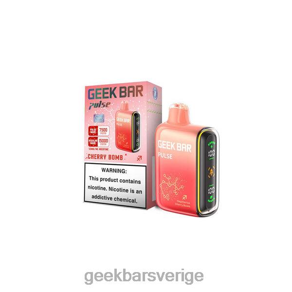 Geek Bar Sverige - Geek Bar Pulse disponibel ZNX2J11 körsbärsbomb