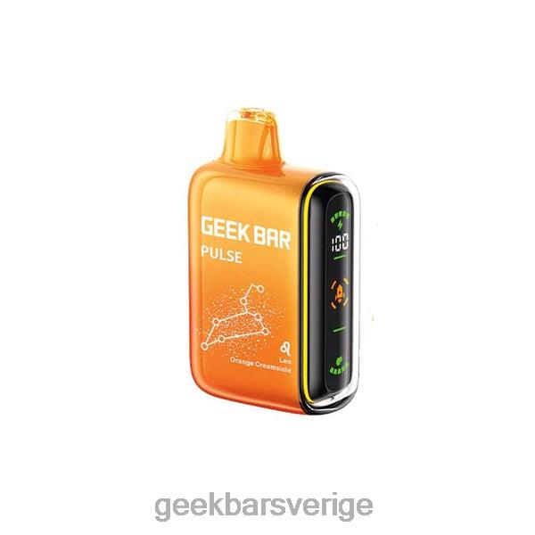 Geek Bar Sverige - Geek Bar Pulse disponibel ZNX2J21 orange krämsicle