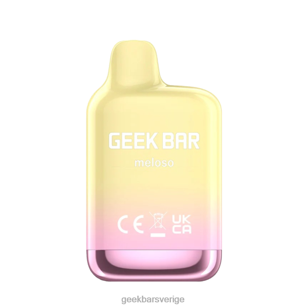 Geek Bar Nikotinfrei - Geek Bar Meloso mini vape för engångsbruk ZNX2J150 persika is